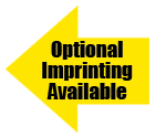 Optional Imprinting available