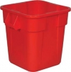 SQUARE BRUTE® CONTAINER W/O LID - RED