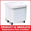 FLAT TOP INDREDIENT BIN W/ SLIDING HINGED LID