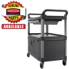 INSTRUMENT CART WITH LOCKABLE DOORS AND SLIDING DRAWERS