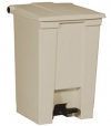 12 GAL STEP ON CONTAINER, BEIGE
