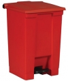 12 GAL STEP ON CONTAINER, RED