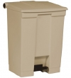 18 GAL STEP ON CONTAINER, WHITE