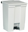 18 GAL STEP ON CONTAINER, WHITE