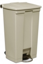 23 GAL STEP ON CONTAINER, BEIGE