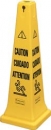 SAFETY CONE 36 INCH  (91.4 CM) WITH MULTI-LINGUAL  “CAUTION”  IMPRINT