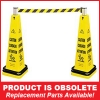 CONE BARRICADE SYSTEM CONSISTS OF: 6276 - (1) BELT CASSETTE AND (1) DOUBLE WEIGHT RING