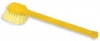 LONG PLASTIC HANDLE UTILITY BRUSH - SYNTHETIC FILL
