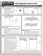Rubbermaid Custom Label Application Tips & Tricks