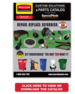 Genuine Rubbermaid Replacement Parts Available!