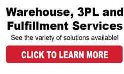 Warehouse, 3PL and Fulfillment Services Available!
