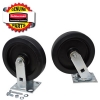 8 INCH  TPR SWIVEL & FIXED CASTER REPLACEMENT KIT