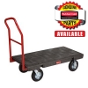 HEAVY DUTY PLATFORM TRUCK, 24” X 48” WITH 8” PNEUMATIC CASTERS