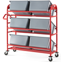 Rubbermaid Tote Picking Cart 