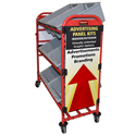Rubbermaid Tote Picking Cart Advertising Panels