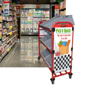 Rubbermaid Tote Picking Cart Advertising Panels